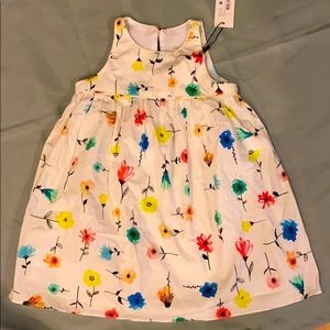 Milly Floral Pattern Dress Girls